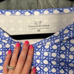Vineyard vines 3/4 sleeve shirt